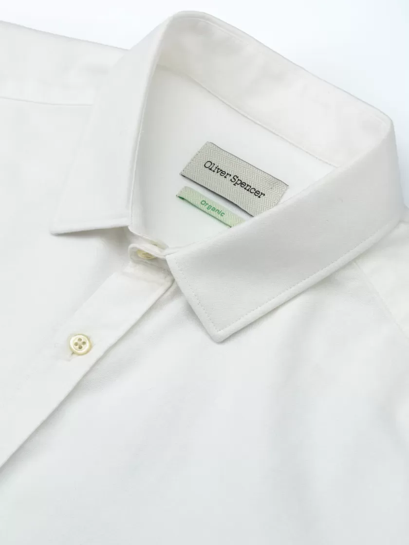 Oliver Spencer Conduit Classic Shirt Brecon White Best