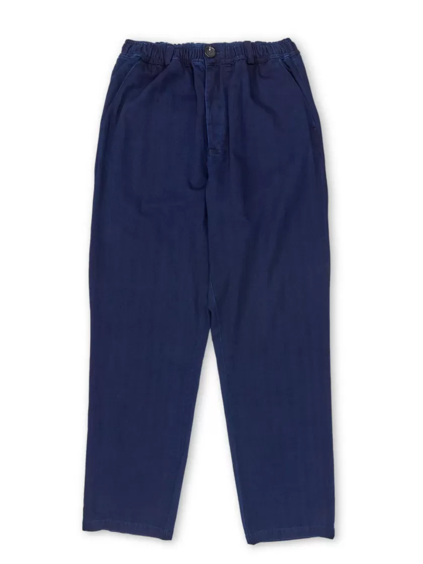 Oliver Spencer Drawstring Trousers Faye Indigo Blue Online