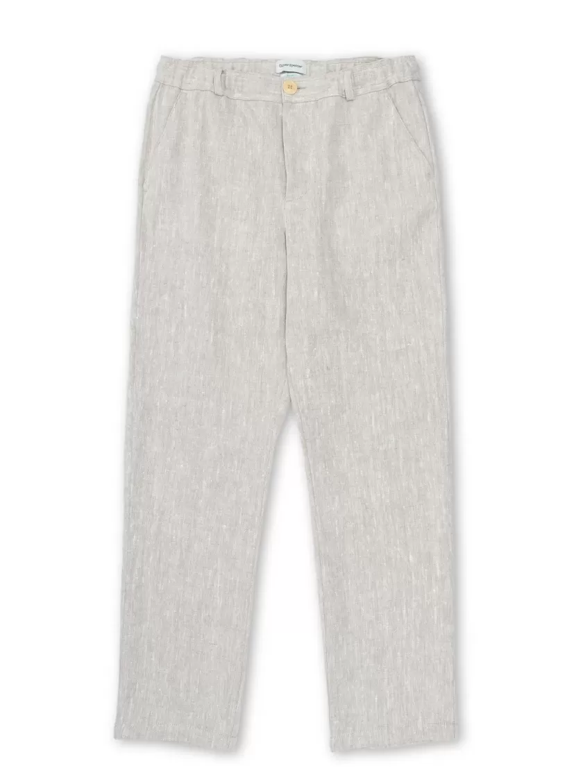 Oliver Spencer Drawstring Trousers Harding Beige Outlet