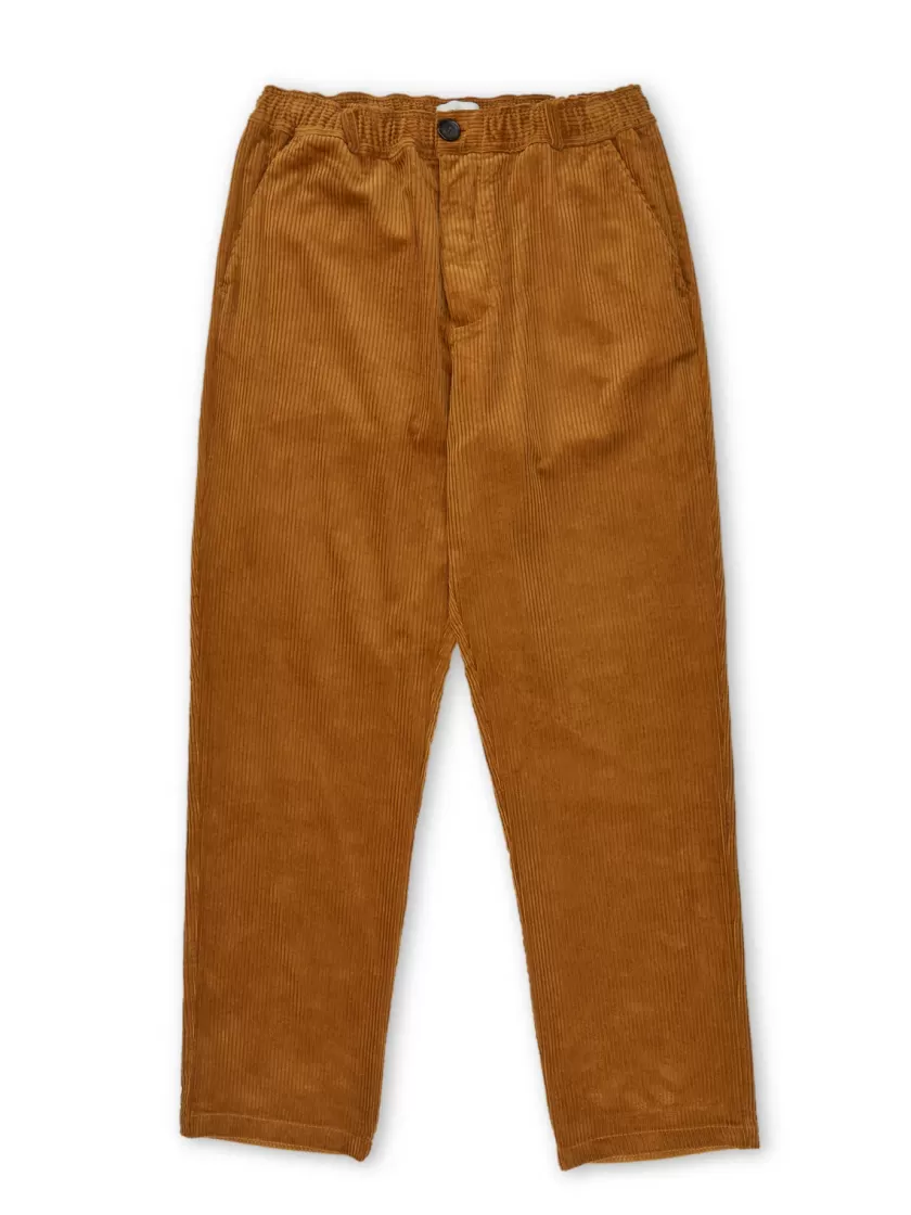 Oliver Spencer Drawstring Trousers Hudson Cord Tan Best