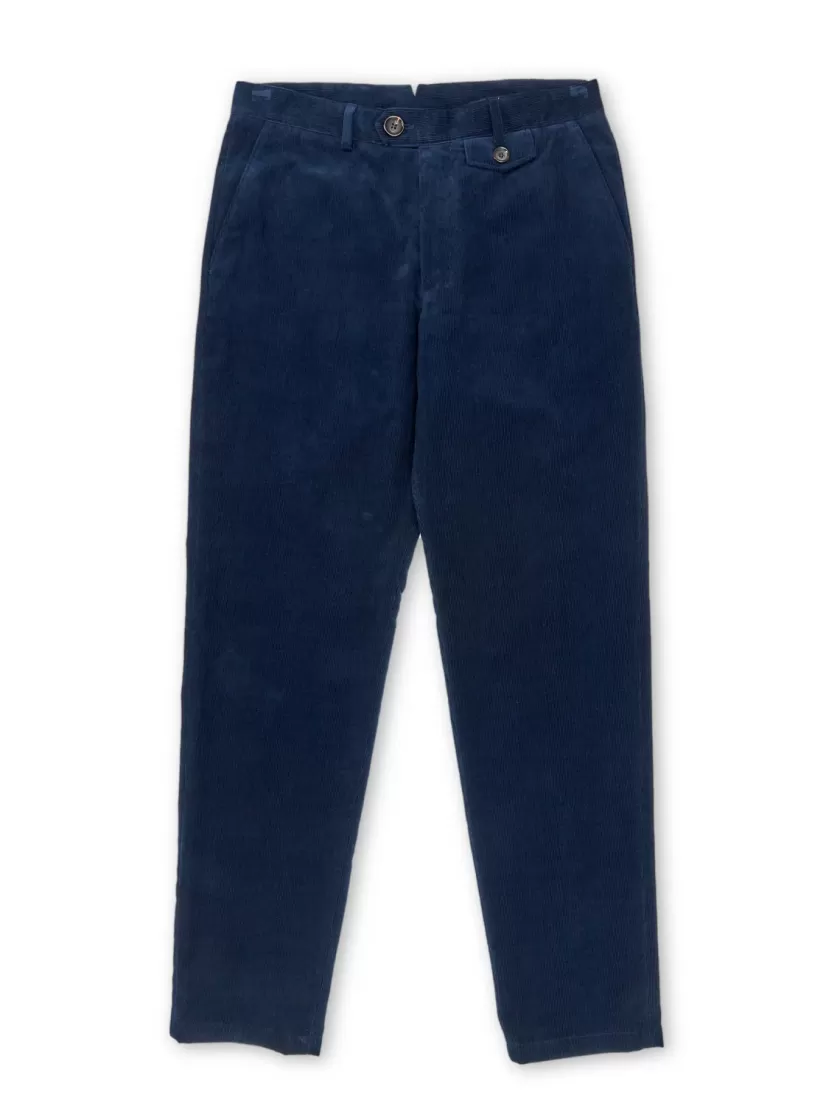 Oliver Spencer Fishtail Trousers Whitton Cord Navy Sale