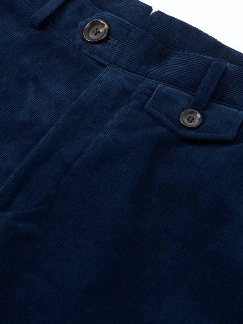 Oliver Spencer Fishtail Trousers Whitton Cord Navy Sale